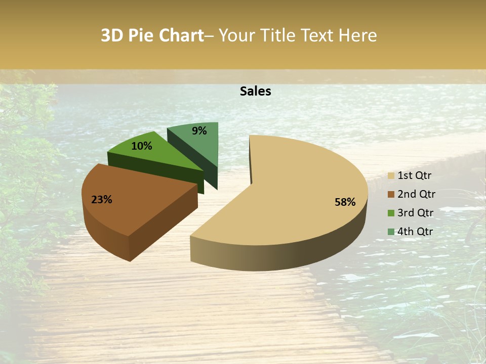 Scenery Grass Vibrant PowerPoint Template