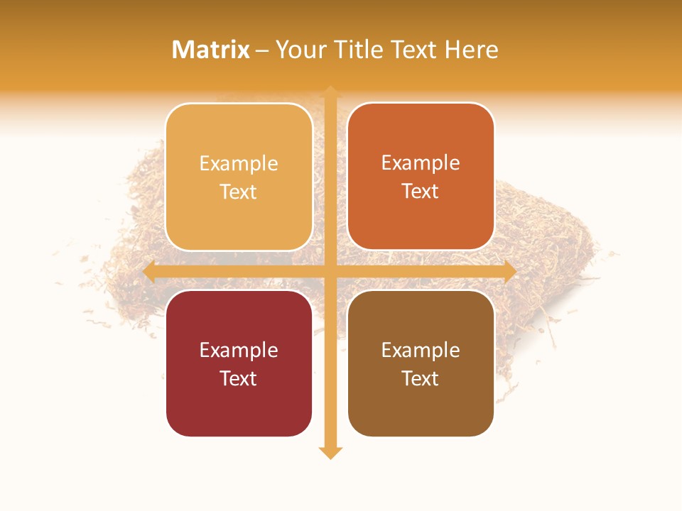 Aroma Addiction Marijuana PowerPoint Template