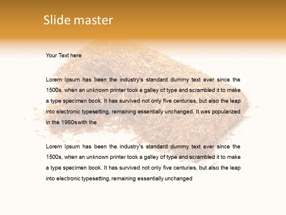 Aroma Addiction Marijuana PowerPoint Template