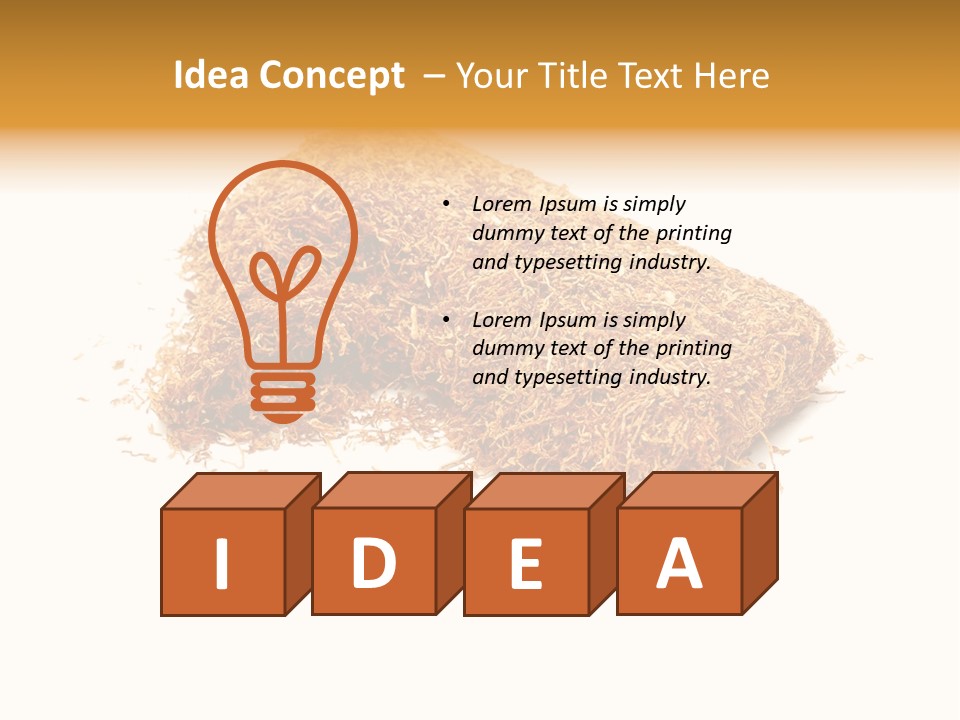 Aroma Addiction Marijuana PowerPoint Template