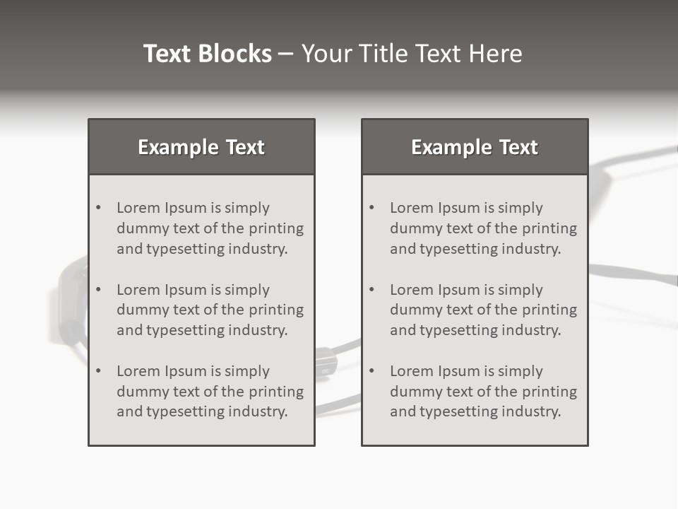 Set Radio Music PowerPoint Template