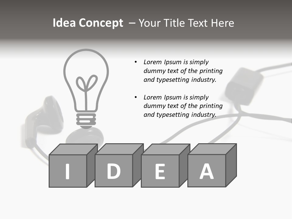 Set Radio Music PowerPoint Template