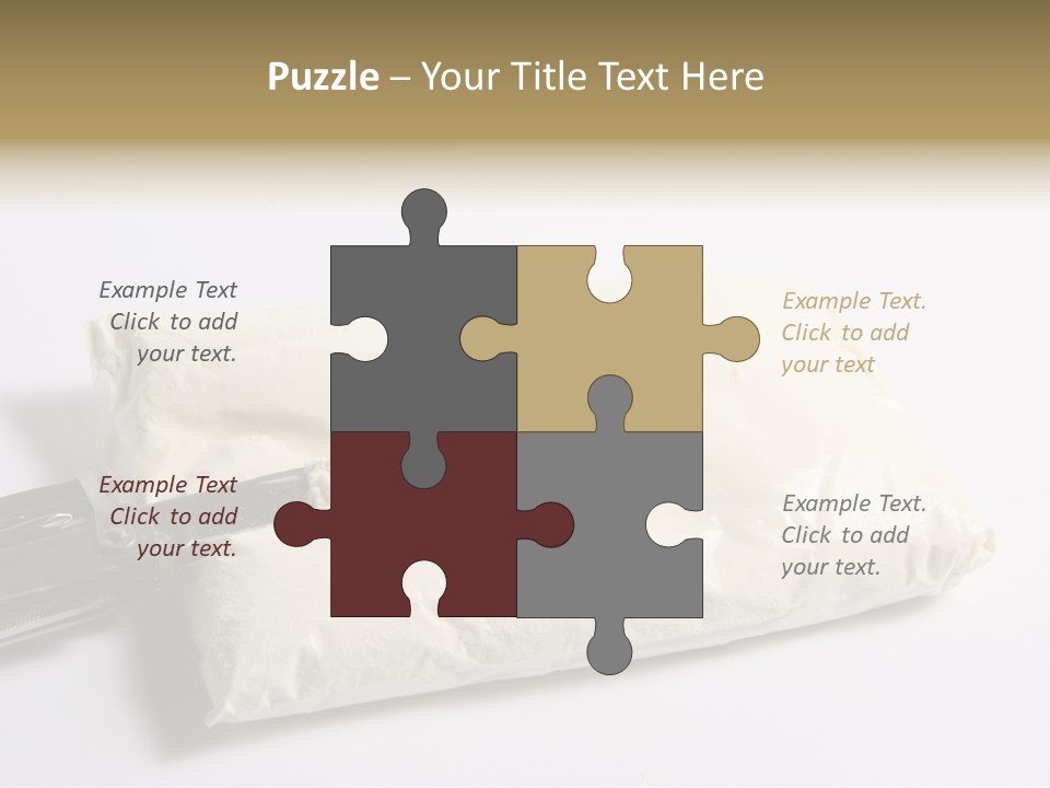 Drug Parcel Snuff PowerPoint Template