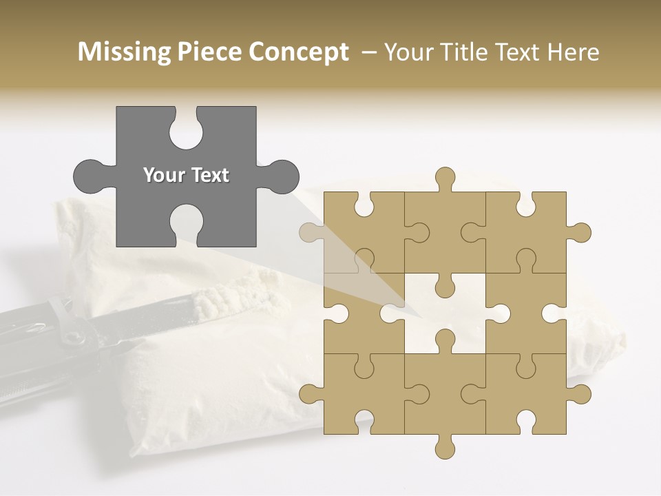 Drug Parcel Snuff PowerPoint Template