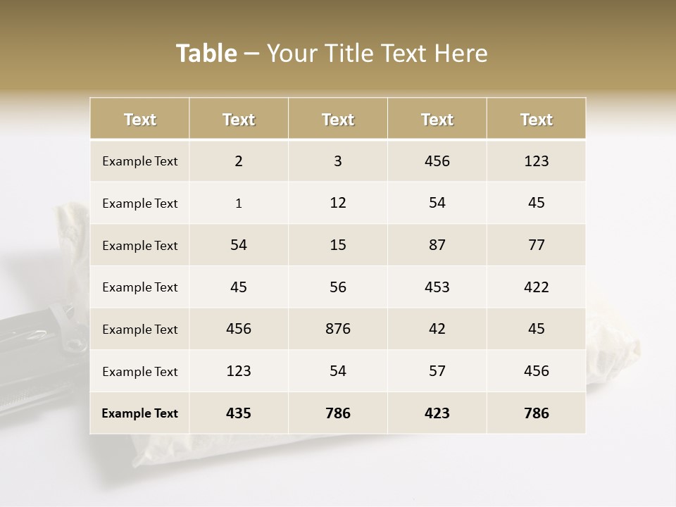Drug Parcel Snuff PowerPoint Template