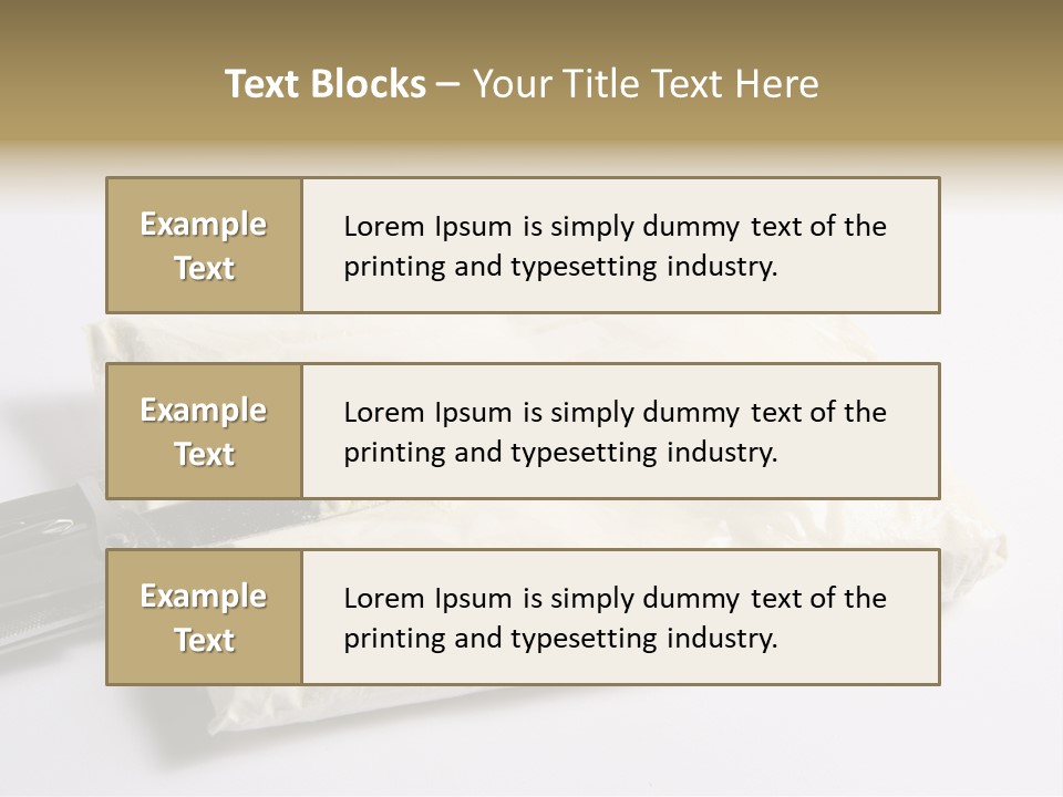Drug Parcel Snuff PowerPoint Template