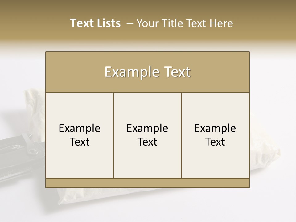 Drug Parcel Snuff PowerPoint Template