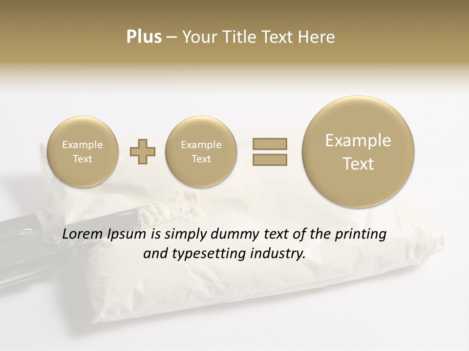 Drug Parcel Snuff PowerPoint Template