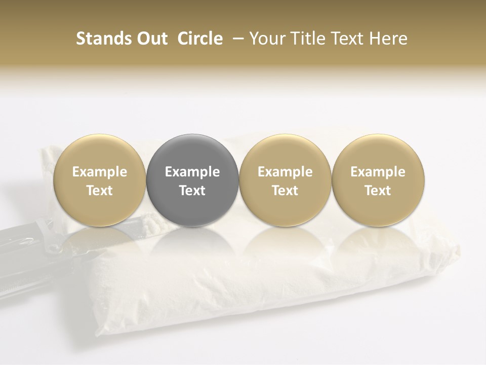 Drug Parcel Snuff PowerPoint Template