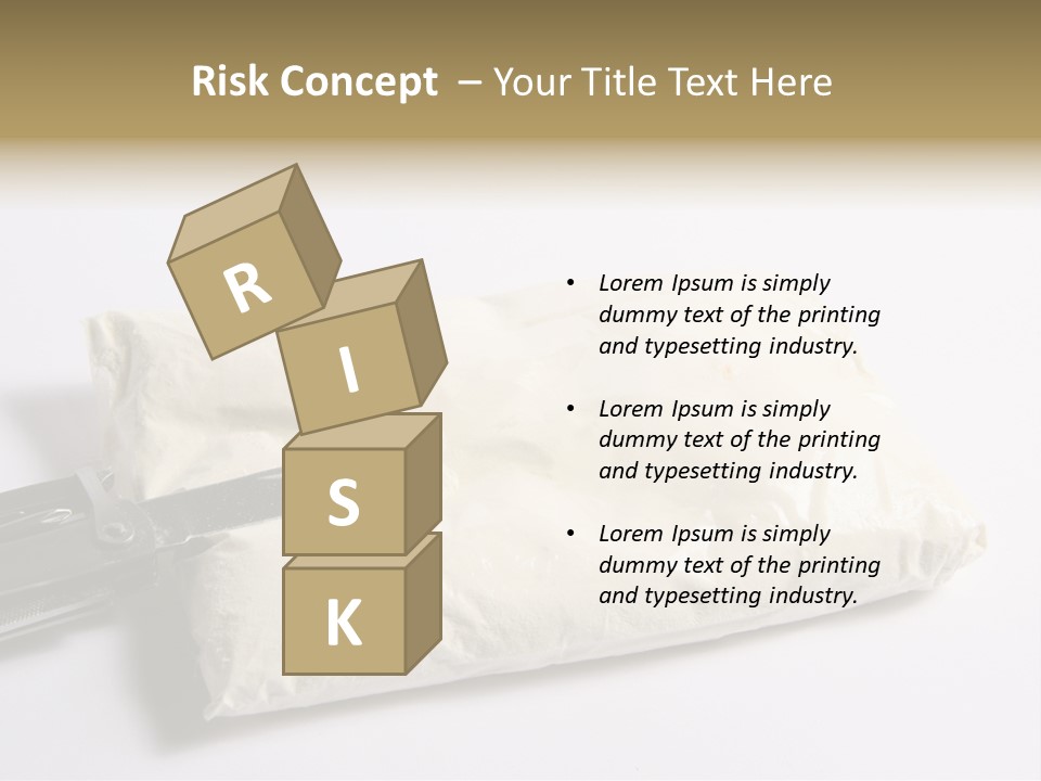 Drug Parcel Snuff PowerPoint Template