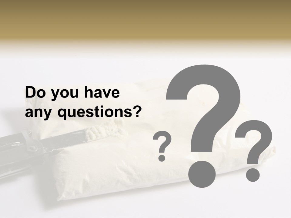 Drug Parcel Snuff PowerPoint Template