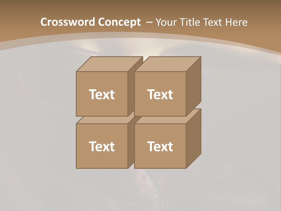 Hair Smoky Make Up PowerPoint Template