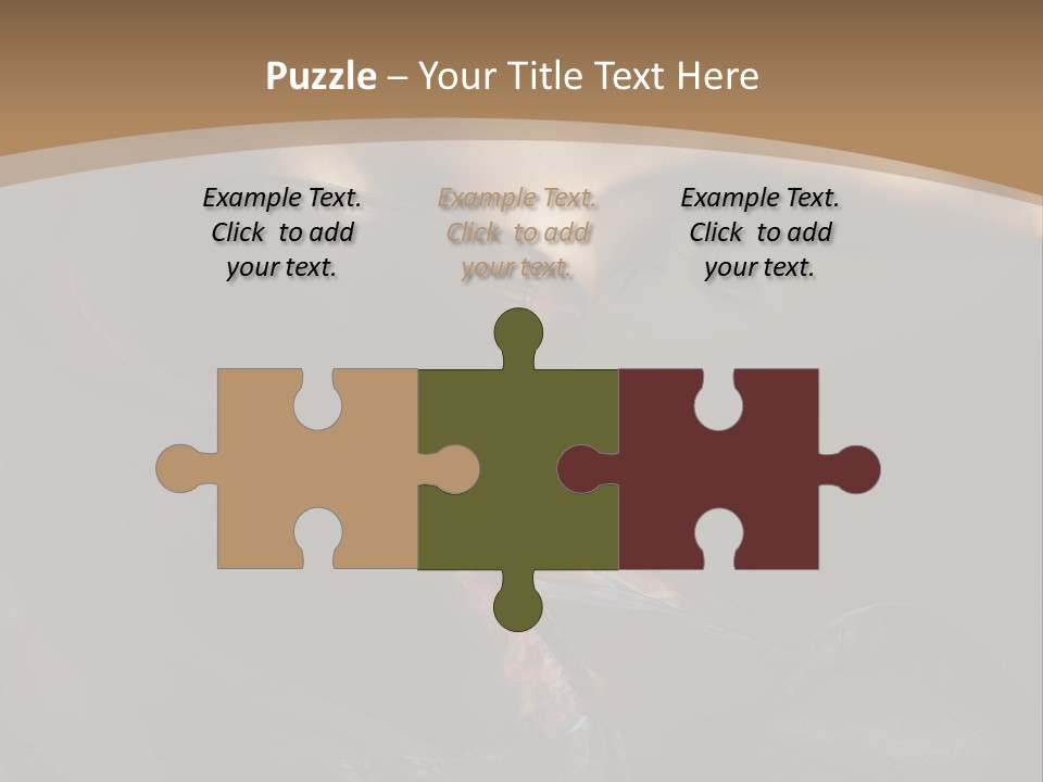 Hair Smoky Make Up PowerPoint Template