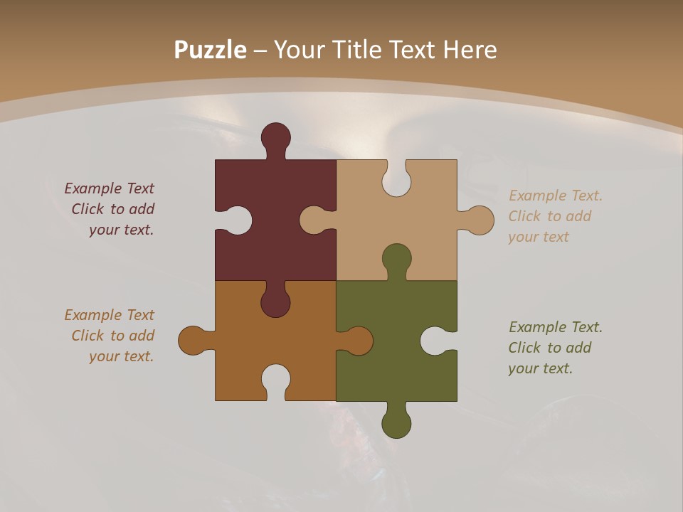 Hair Smoky Make Up PowerPoint Template