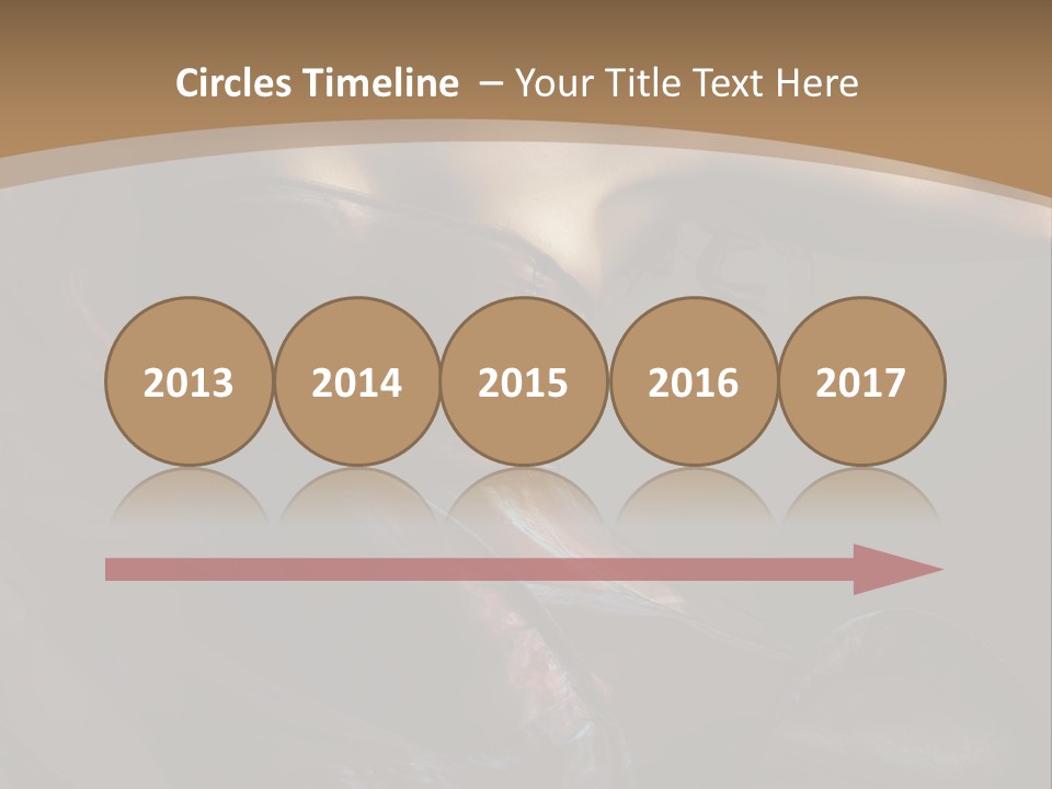 Hair Smoky Make Up PowerPoint Template