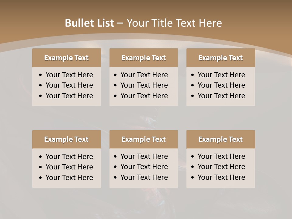 Hair Smoky Make Up PowerPoint Template