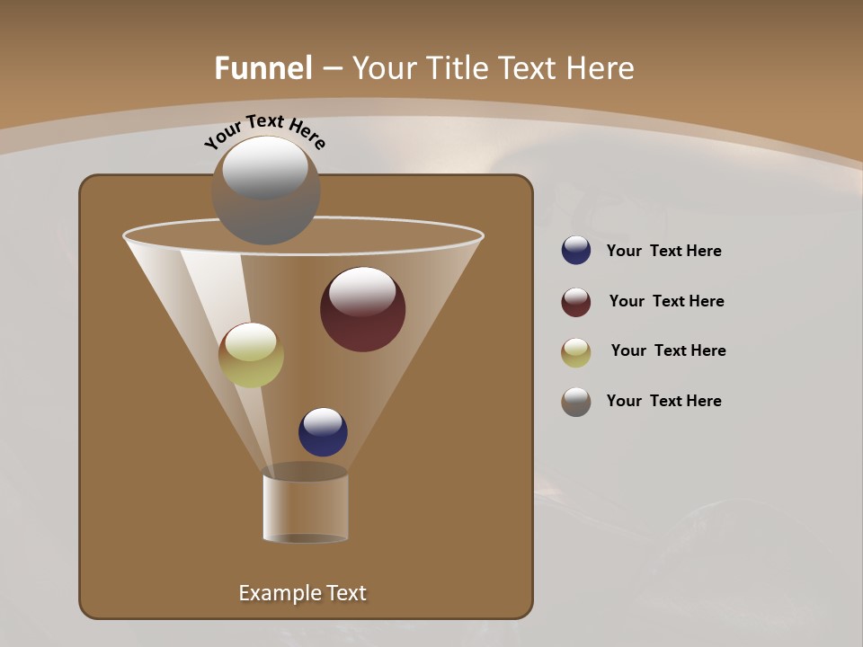 Hair Smoky Make Up PowerPoint Template