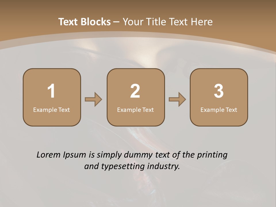 Hair Smoky Make Up PowerPoint Template