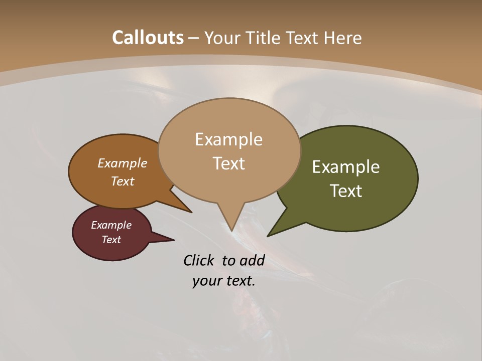 Hair Smoky Make Up PowerPoint Template