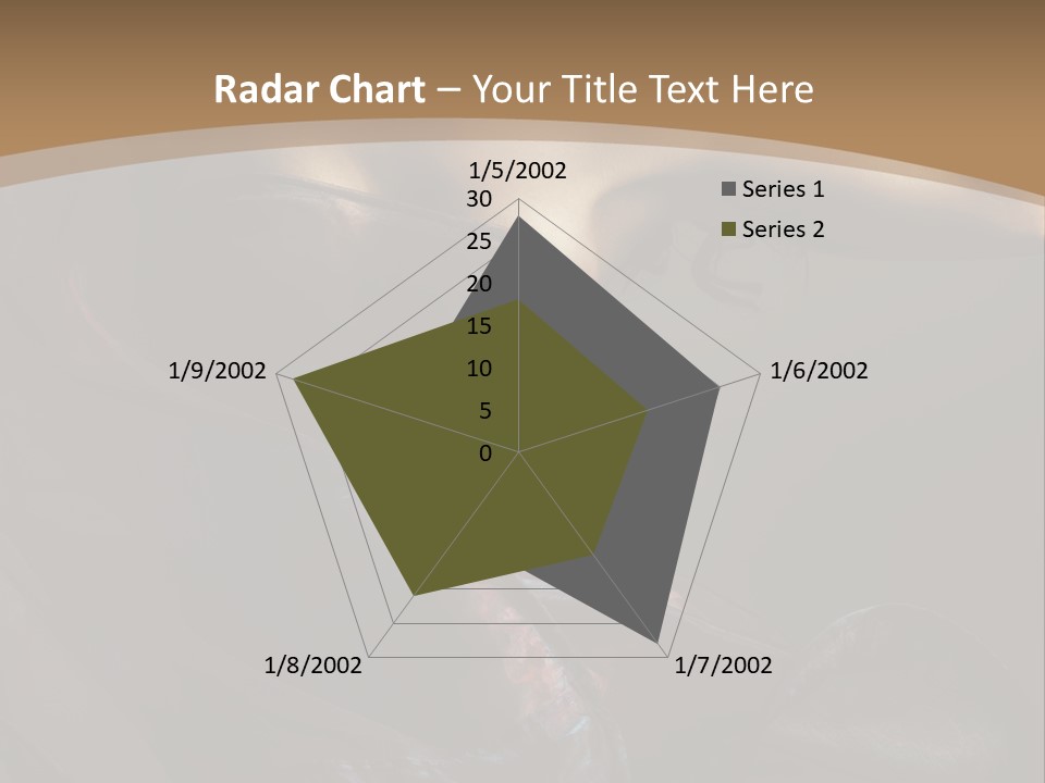 Hair Smoky Make Up PowerPoint Template