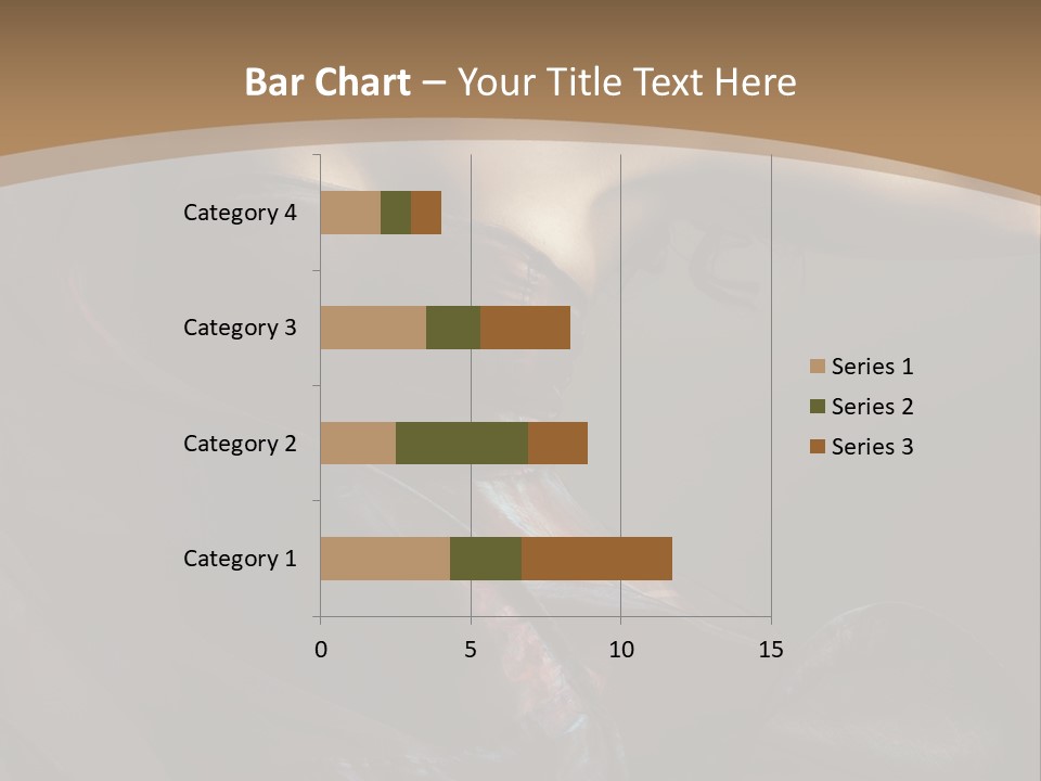 Hair Smoky Make Up PowerPoint Template