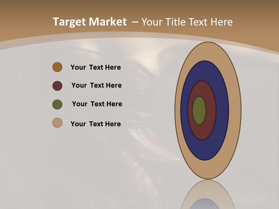 Hair Smoky Make Up PowerPoint Template