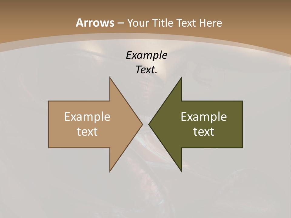 Hair Smoky Make Up PowerPoint Template