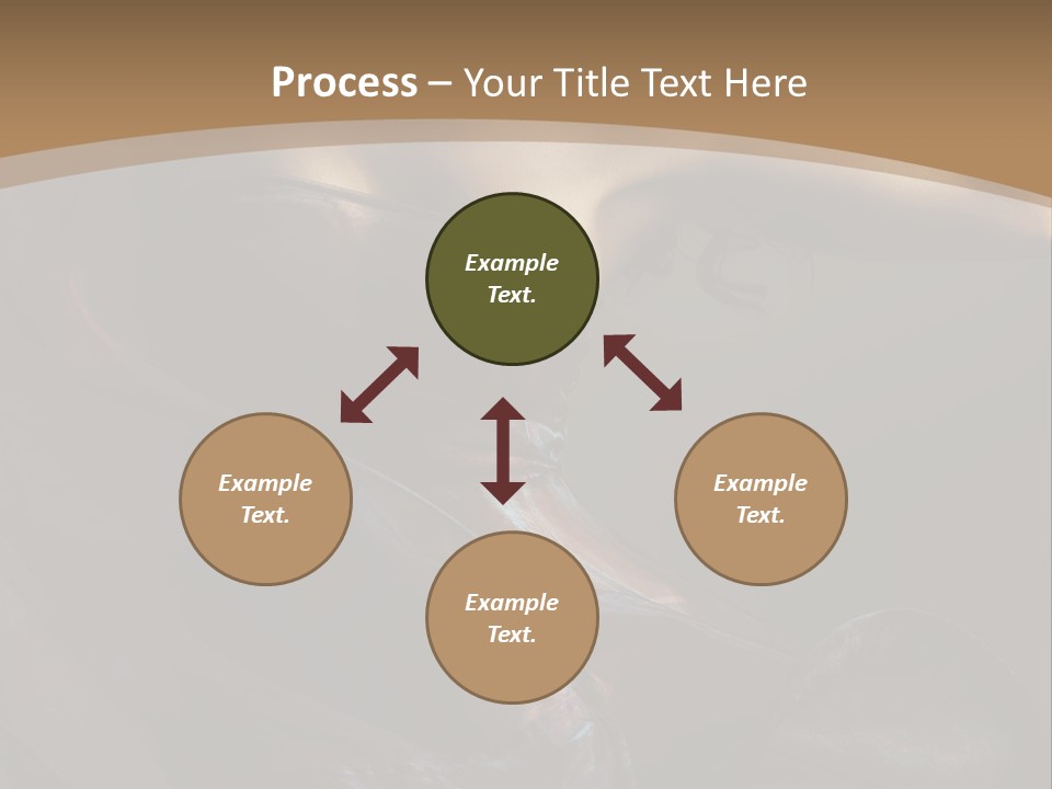 Hair Smoky Make Up PowerPoint Template