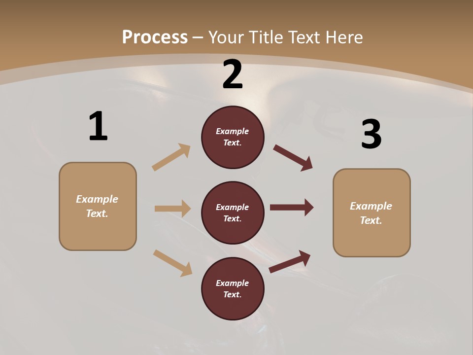 Hair Smoky Make Up PowerPoint Template