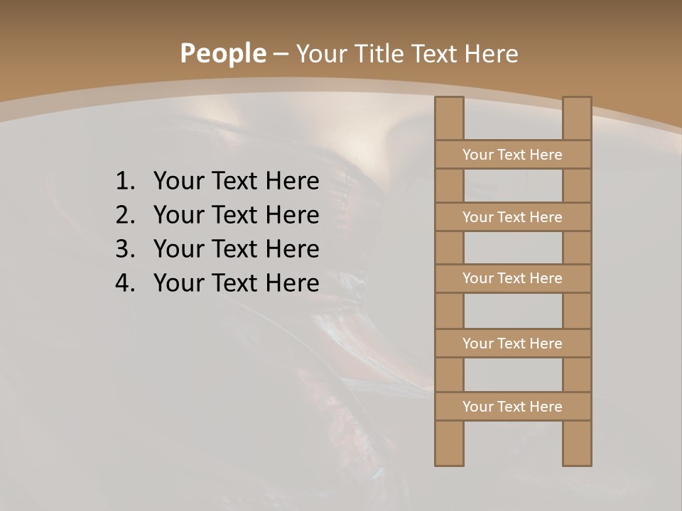 Hair Smoky Make Up PowerPoint Template