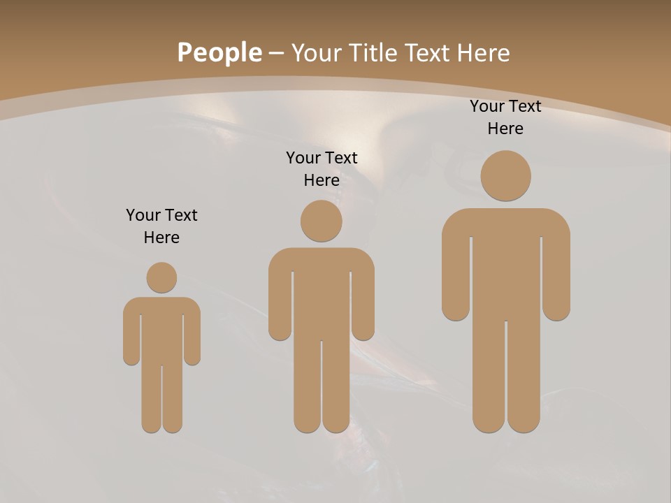 Hair Smoky Make Up PowerPoint Template