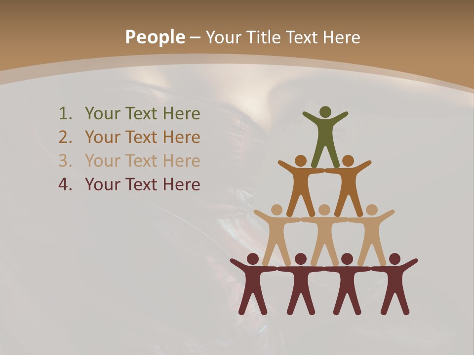 Hair Smoky Make Up PowerPoint Template