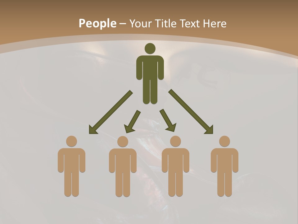 Hair Smoky Make Up PowerPoint Template