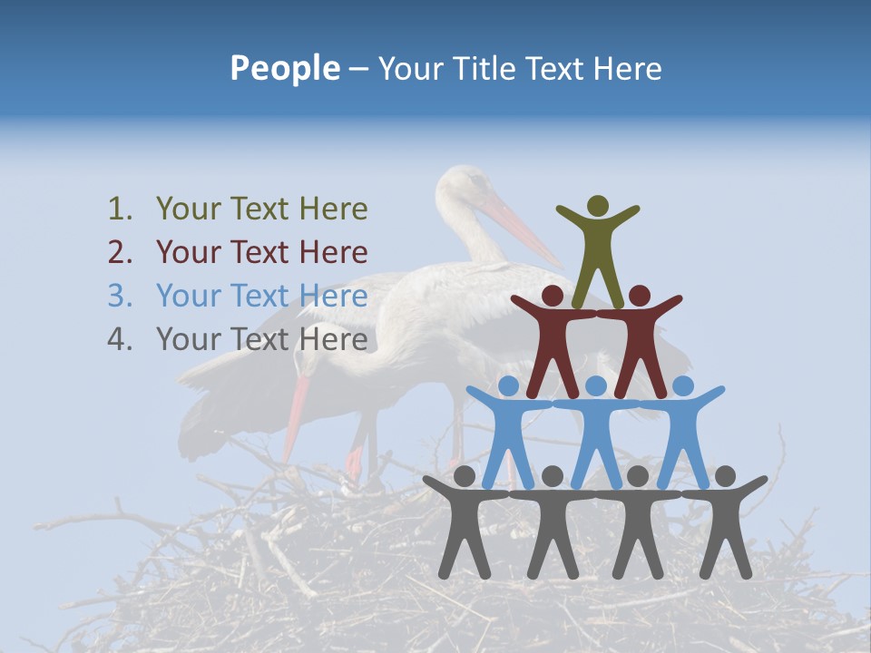 Happy Group Per On PowerPoint Template
