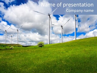 Sustainability Innovation Green PowerPoint Template