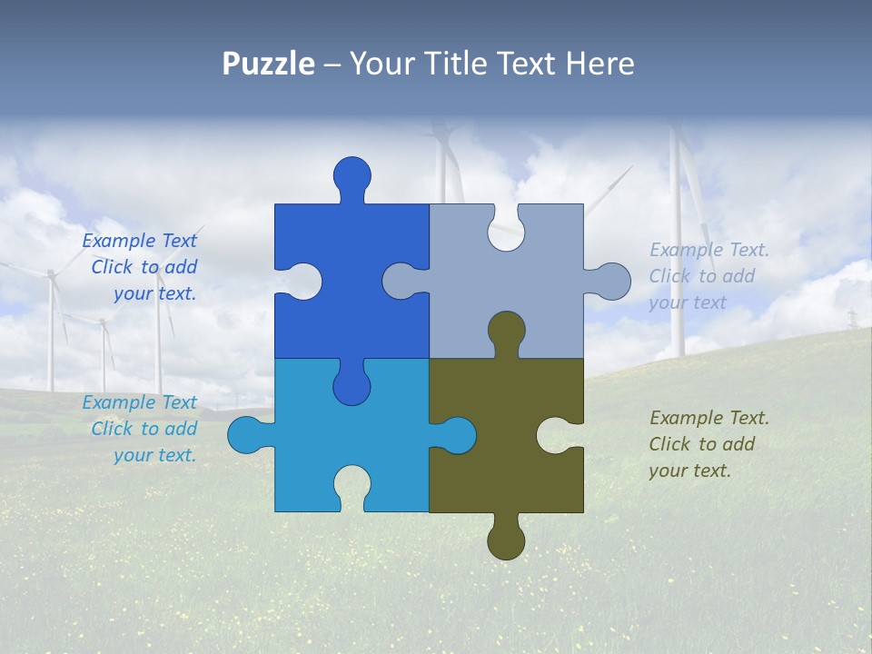 Sustainability Innovation Green PowerPoint Template