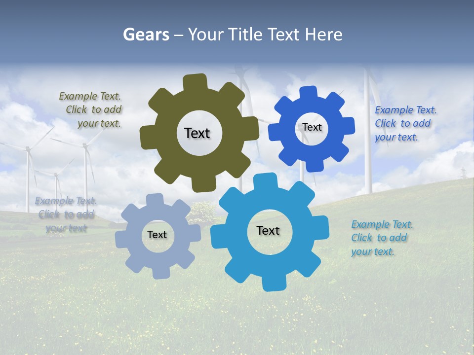 Sustainability Innovation Green PowerPoint Template
