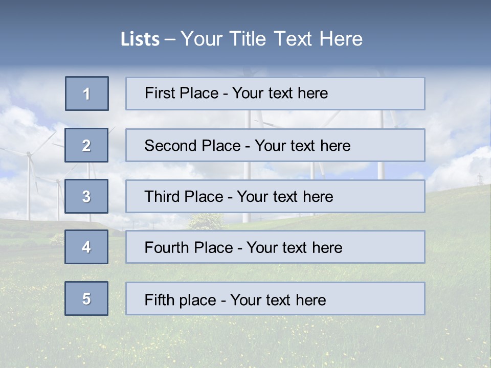 Sustainability Innovation Green PowerPoint Template