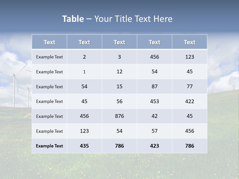 Sustainability Innovation Green PowerPoint Template