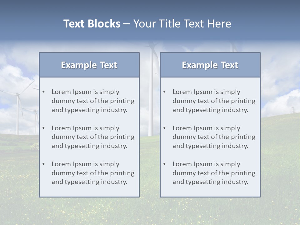 Sustainability Innovation Green PowerPoint Template
