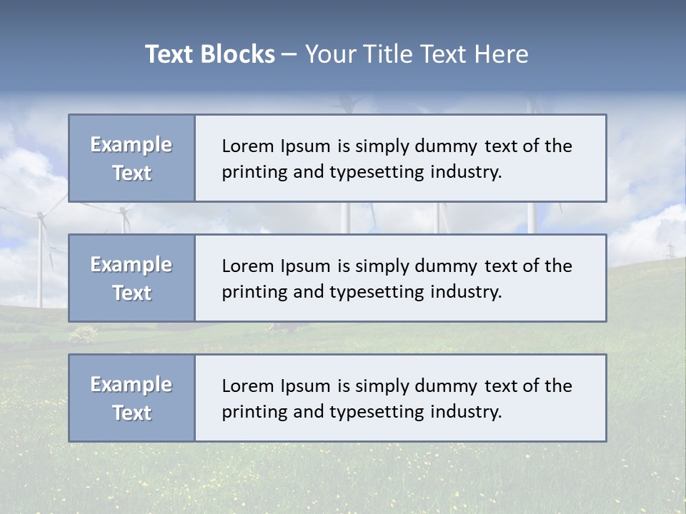 Sustainability Innovation Green PowerPoint Template