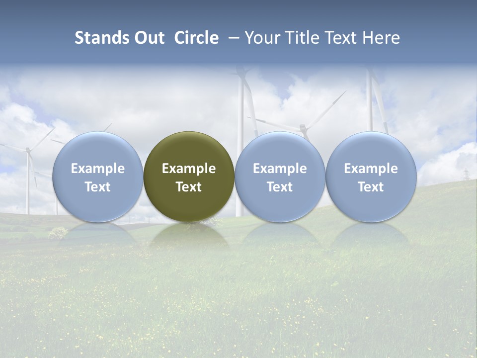 Sustainability Innovation Green PowerPoint Template