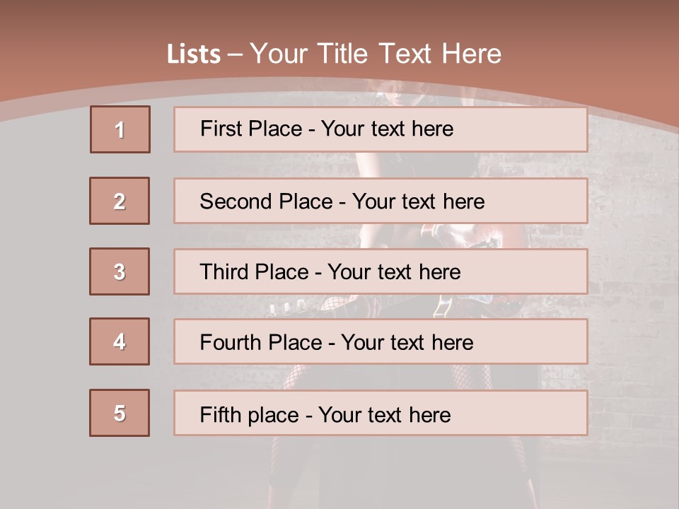 Solo Music Musician PowerPoint Template