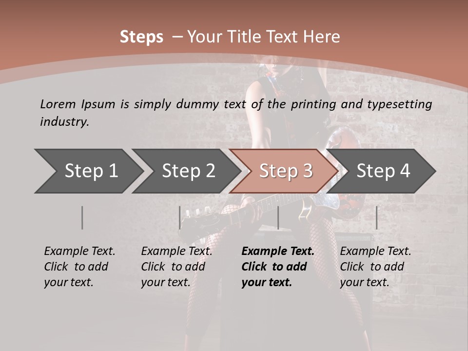 Solo Music Musician PowerPoint Template