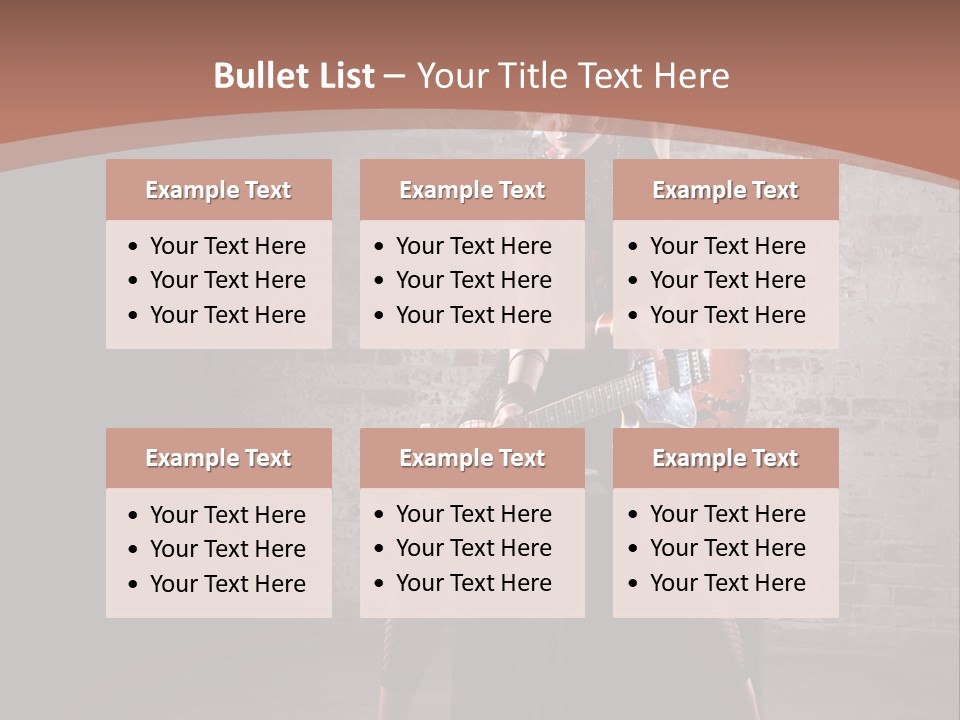 Solo Music Musician PowerPoint Template