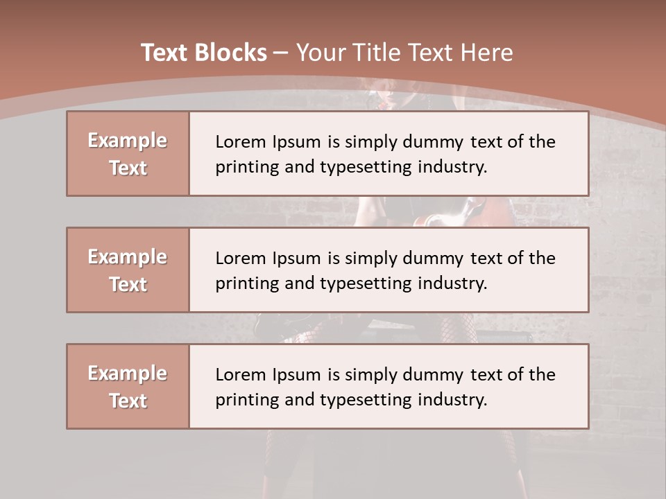 Solo Music Musician PowerPoint Template