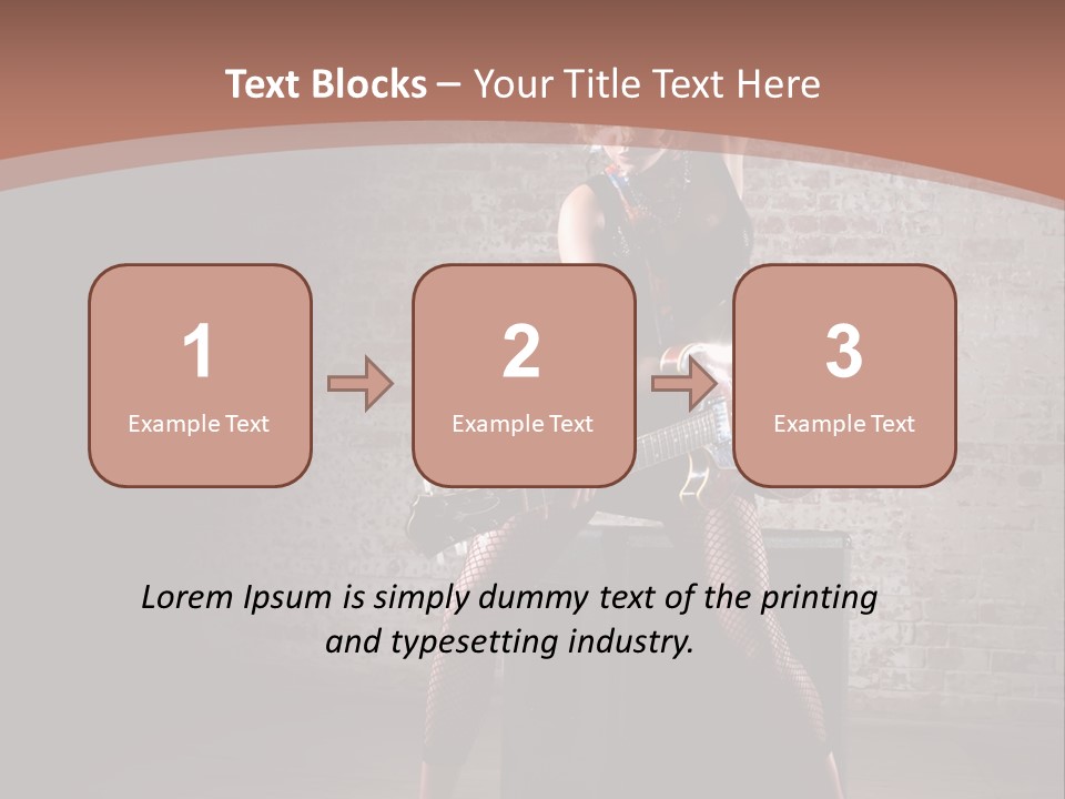Solo Music Musician PowerPoint Template
