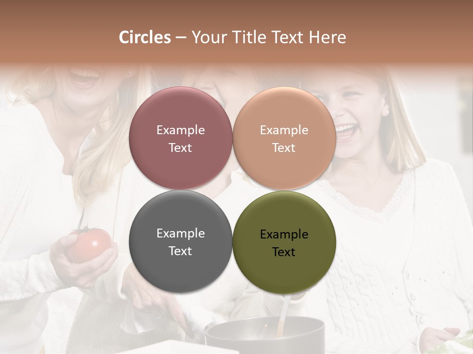 S Three Grandmother PowerPoint Template