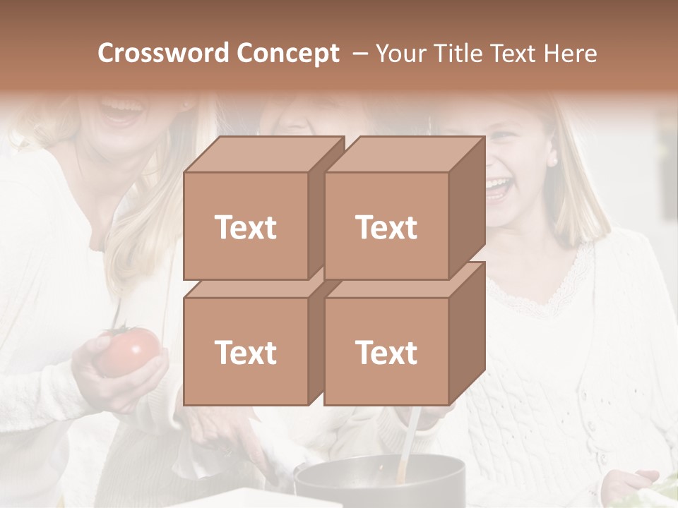 S Three Grandmother PowerPoint Template