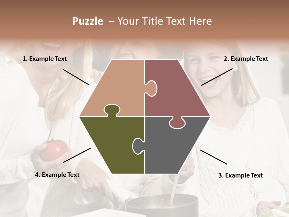 S Three Grandmother PowerPoint Template